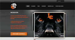 Desktop Screenshot of lcpantherfootball.com